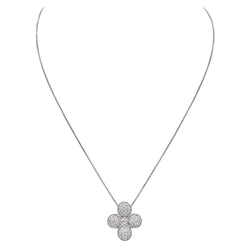 Collier Pendentif en or blanc et diamants - Castafiore
