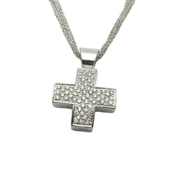 Collier Pendentif en or blanc et diamants - Castafiore