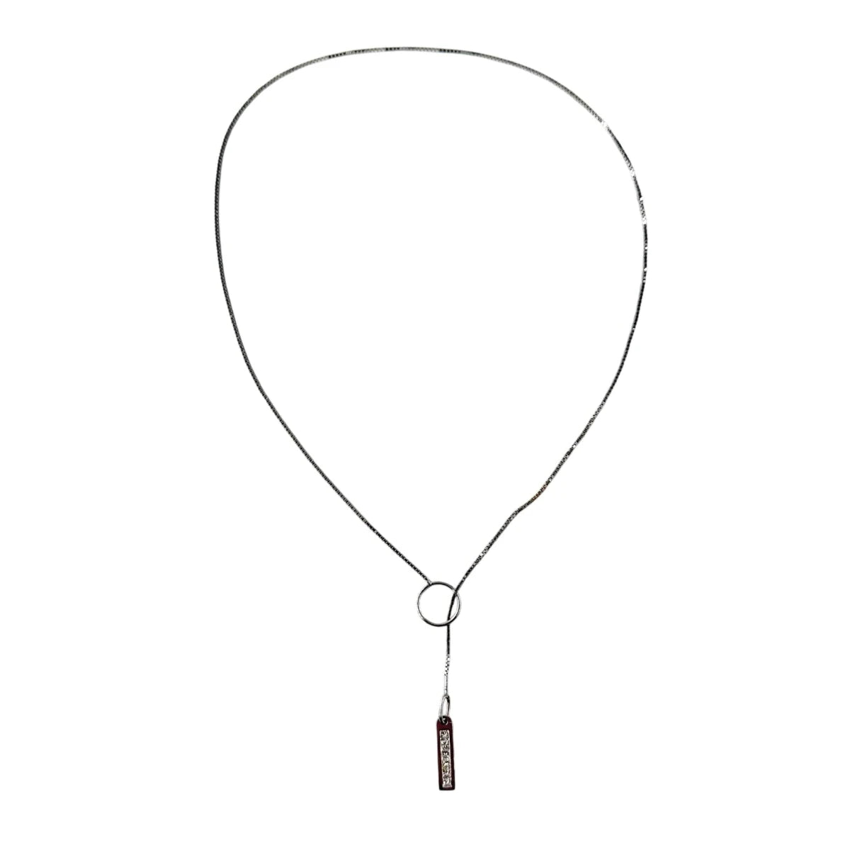 Collier Pendentif en or blanc et diamants - Castafiore