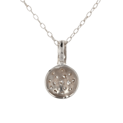 Collier Pendentif en or blanc et diamants - Castafiore