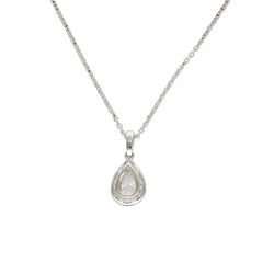 Collier Pendentif en or blanc et diamants - Castafiore