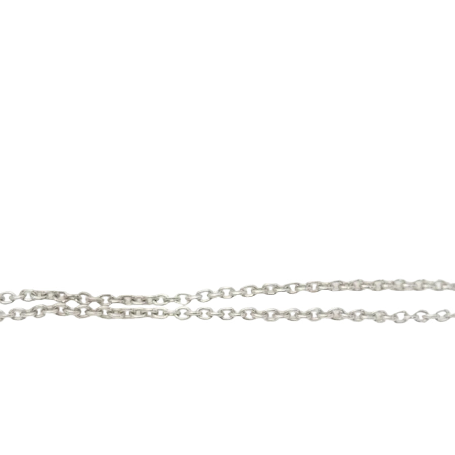 Collier pendentif en or blanc et diamants - Castafiore