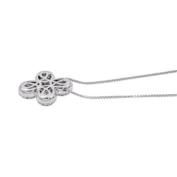 Collier Pendentif en or blanc et diamants - Castafiore