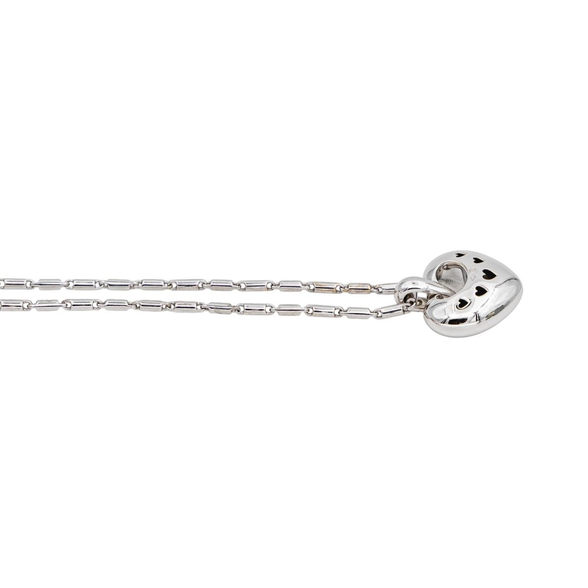 Collier Pendentif en or blanc et diamants - Castafiore