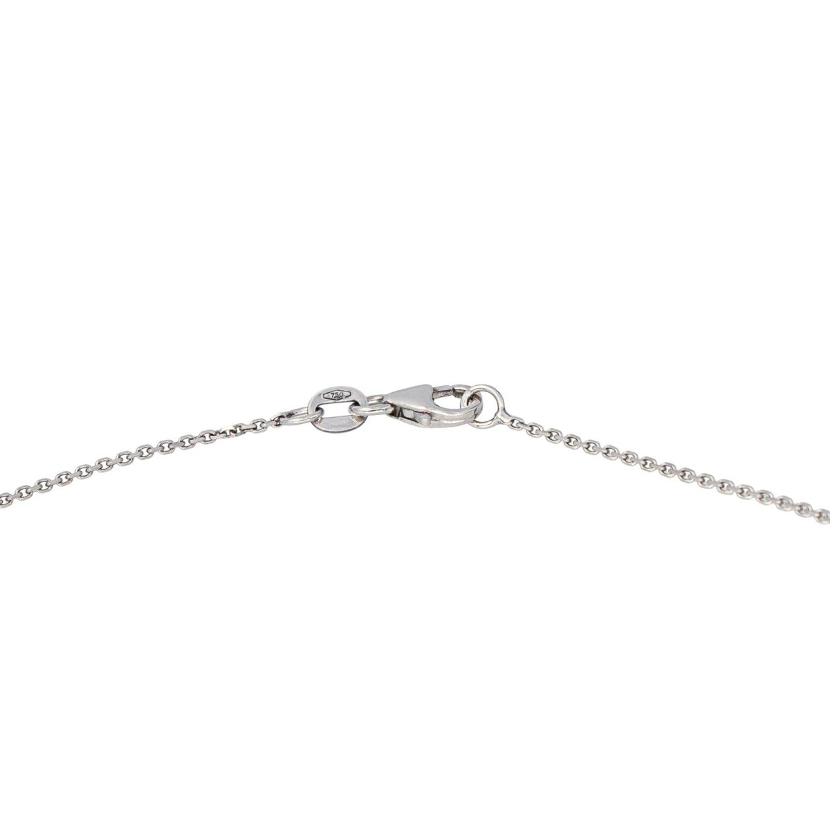 Collier Pendentif en or blanc et tanzanite - Castafiore