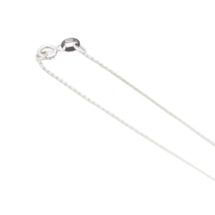 Collier Pendentif en or blanc, onyx et diamants - Castafiore