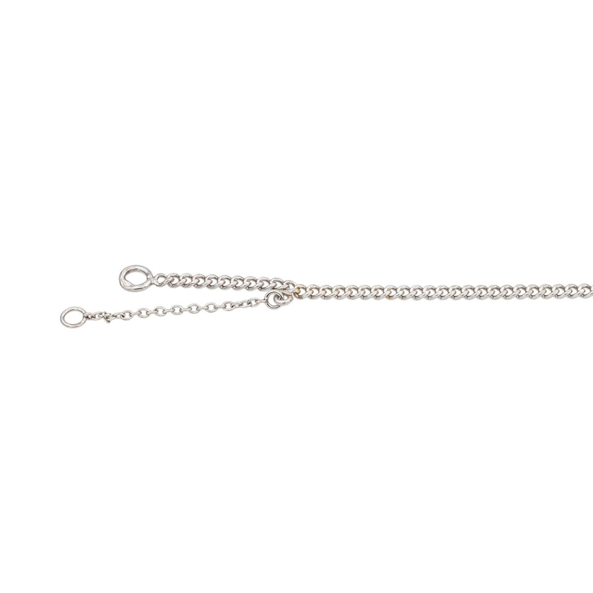 Collier Pendentif en or blanc, saphir et diamants - Castafiore