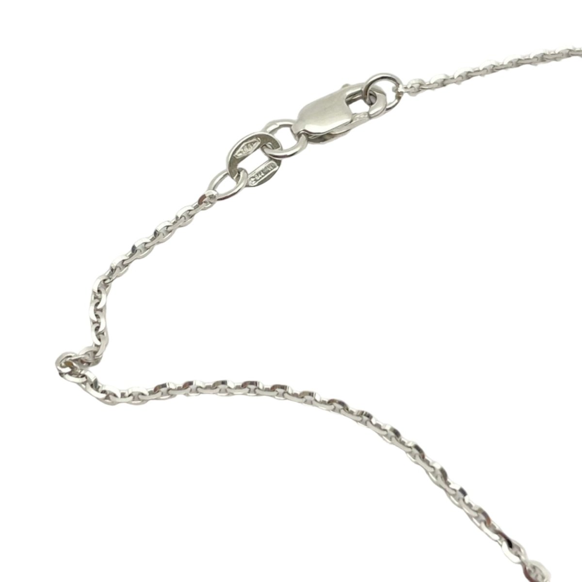 Collier Pendentif en or blanc, saphir et diamants - Castafiore
