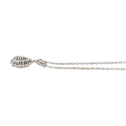 Collier Pendentif en or blanc, saphir et diamants - Castafiore
