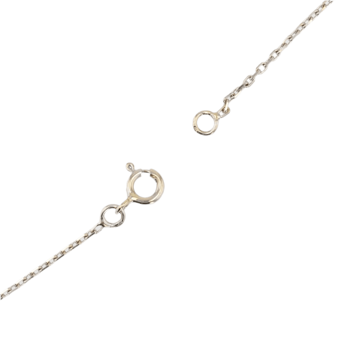 Collier Pendentif en or blanc, saphir et diamants - Castafiore