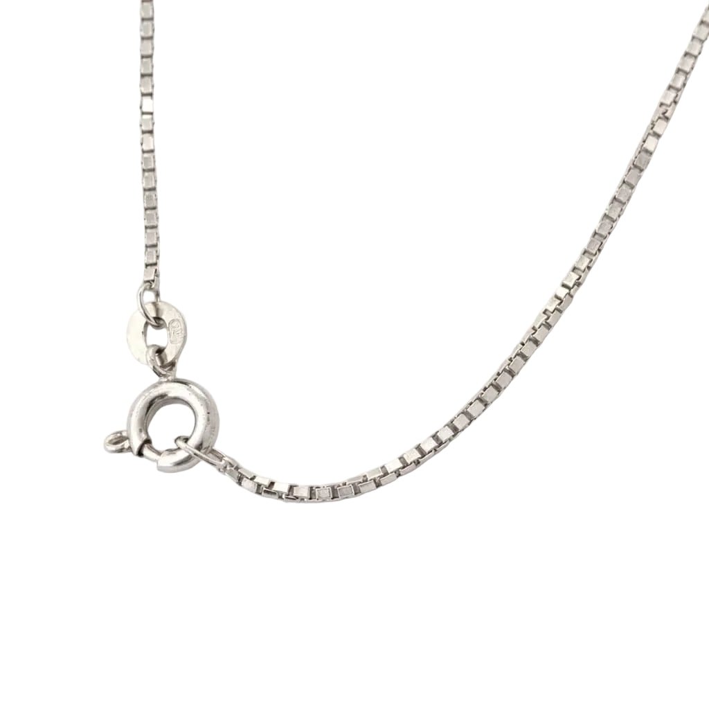 Collier Pendentif en or blanc, saphirs et diamants - Castafiore