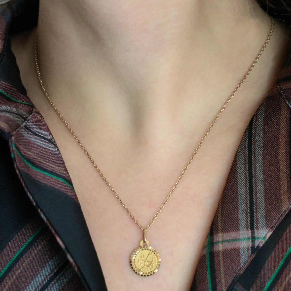 Collier Pendentif en or jaune - Castafiore