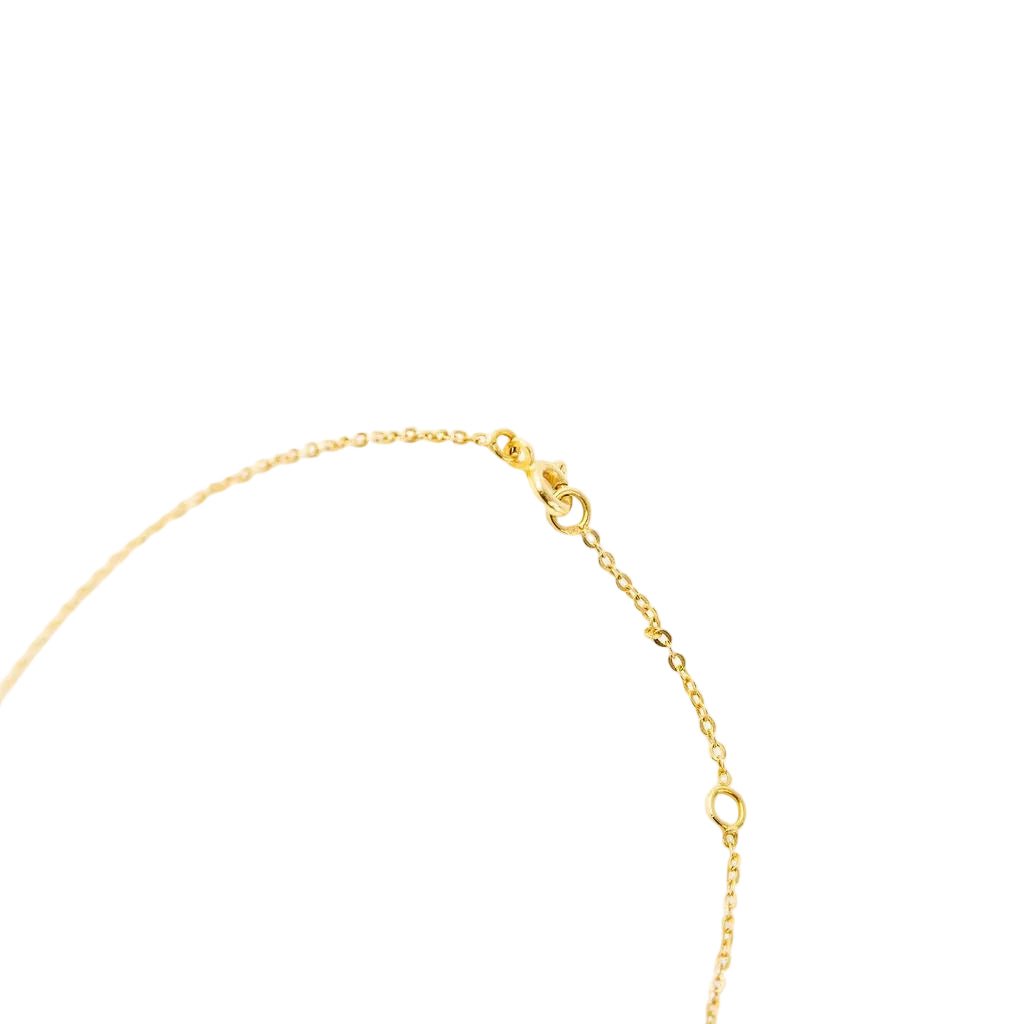 Collier Pendentif en or jaune, émeraudes et diamants - Castafiore