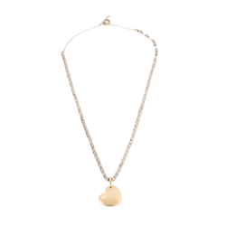 Collier Pendentif en or jaune et argent - Castafiore