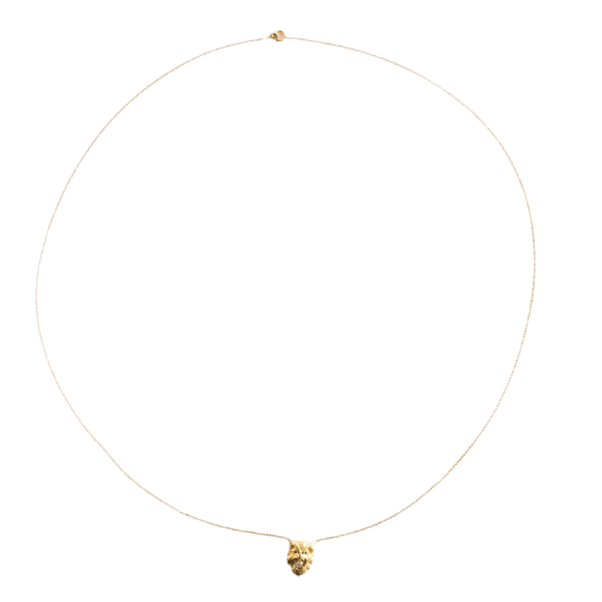 Collier Pendentif en or jaune et diamant - Castafiore