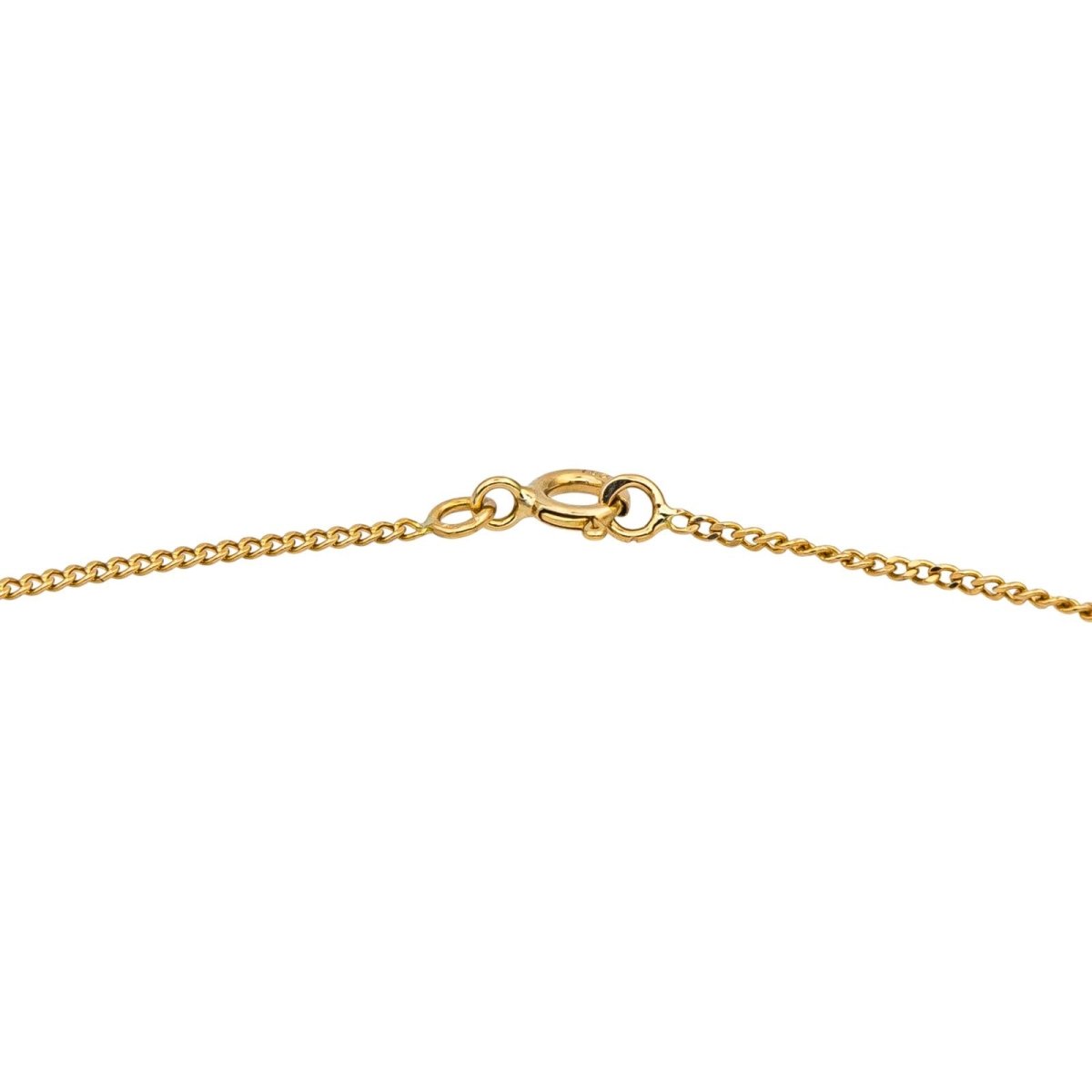 Collier Pendentif en or jaune et diamant - Castafiore