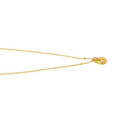 Collier Pendentif en or jaune et diamant - Castafiore