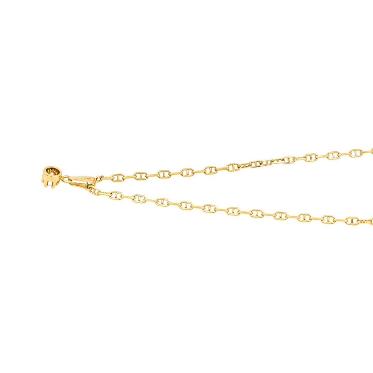 Collier Pendentif en or jaune et diamant - Castafiore