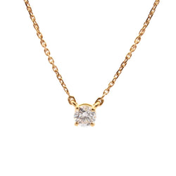 Collier Pendentif en or jaune et diamant - Castafiore