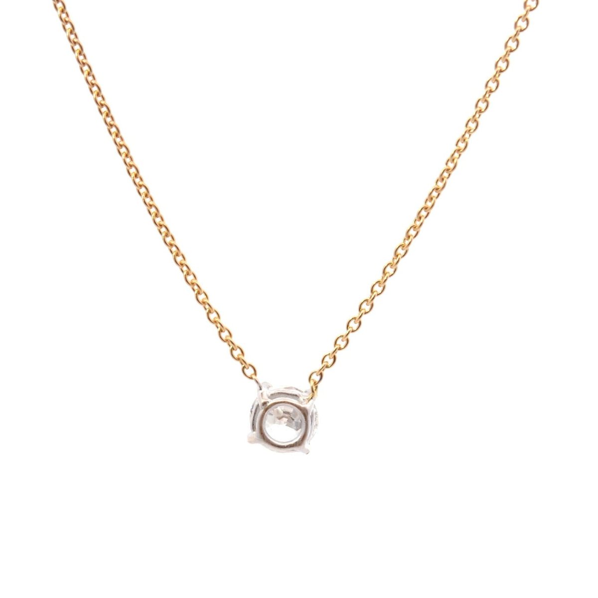 Collier Pendentif en or jaune et diamant - Castafiore