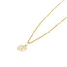 Collier pendentif en or jaune et diamant - Castafiore