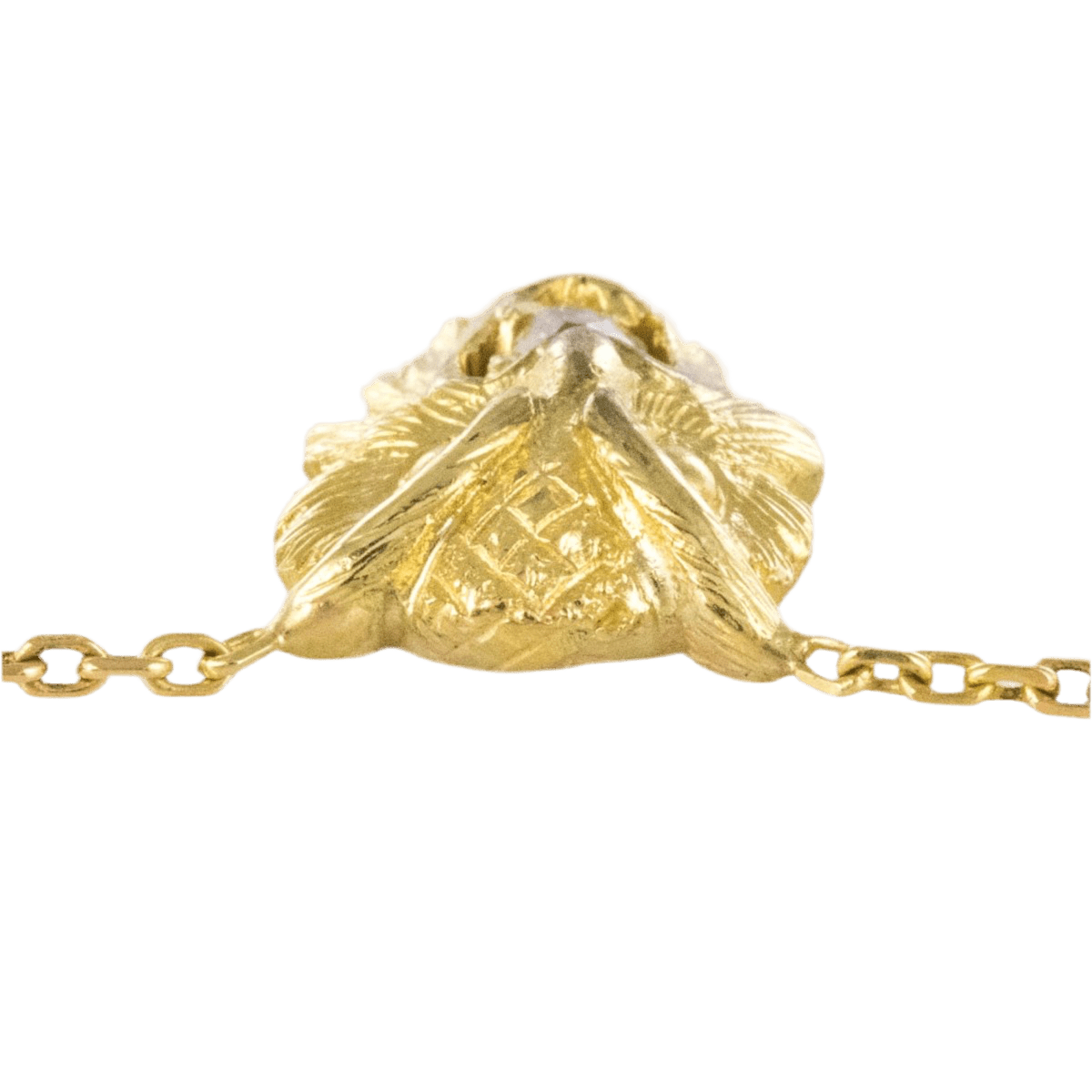 Collier Pendentif en or jaune et diamant - Castafiore