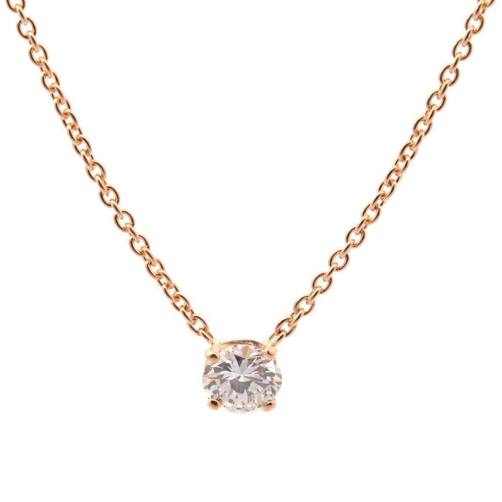 Collier Pendentif en or jaune et diamant - Castafiore