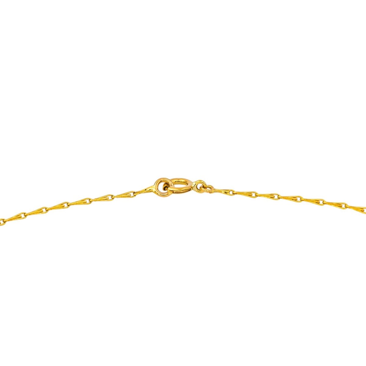 Collier Pendentif en or jaune et diamants - Castafiore