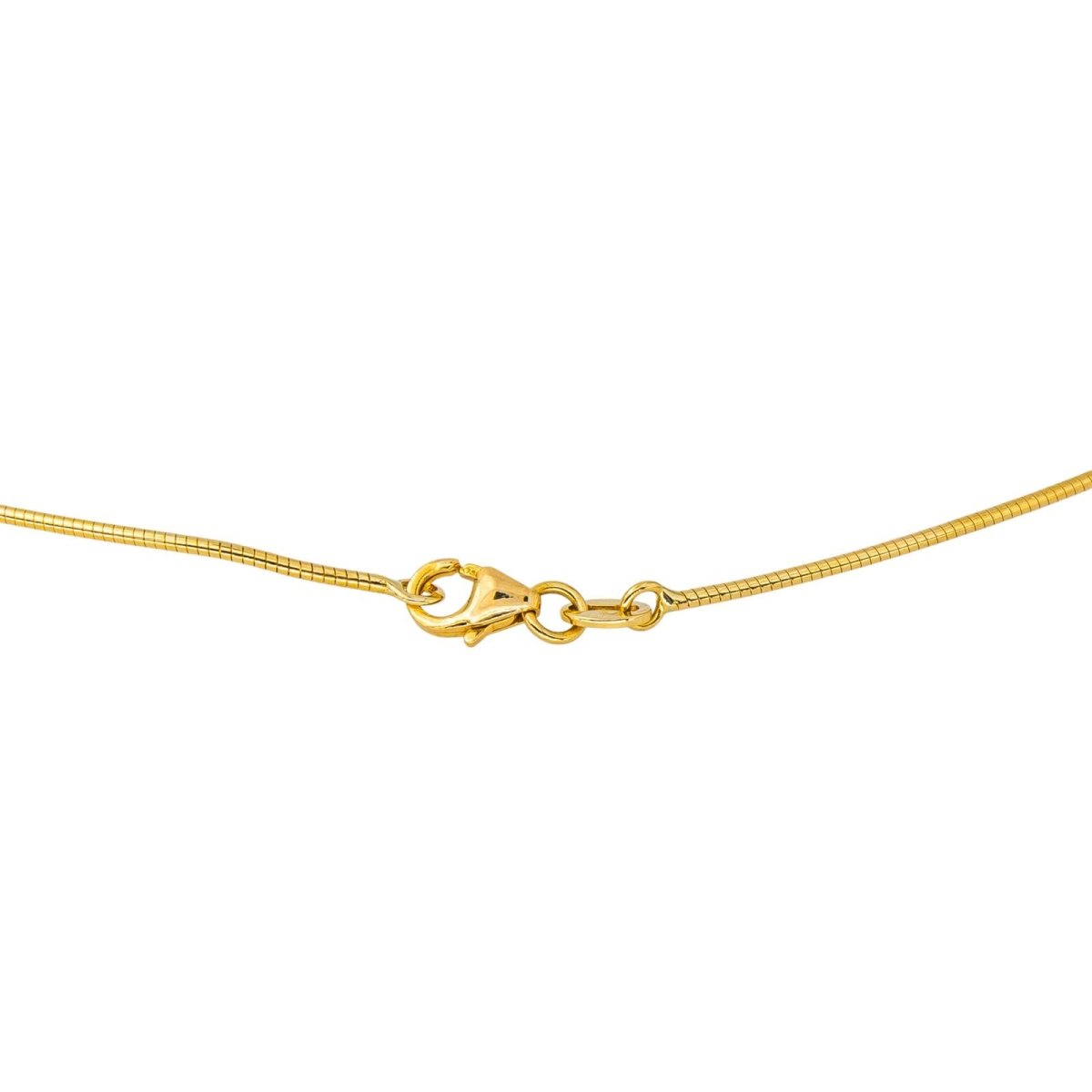 Collier Pendentif en or jaune et diamants - Castafiore