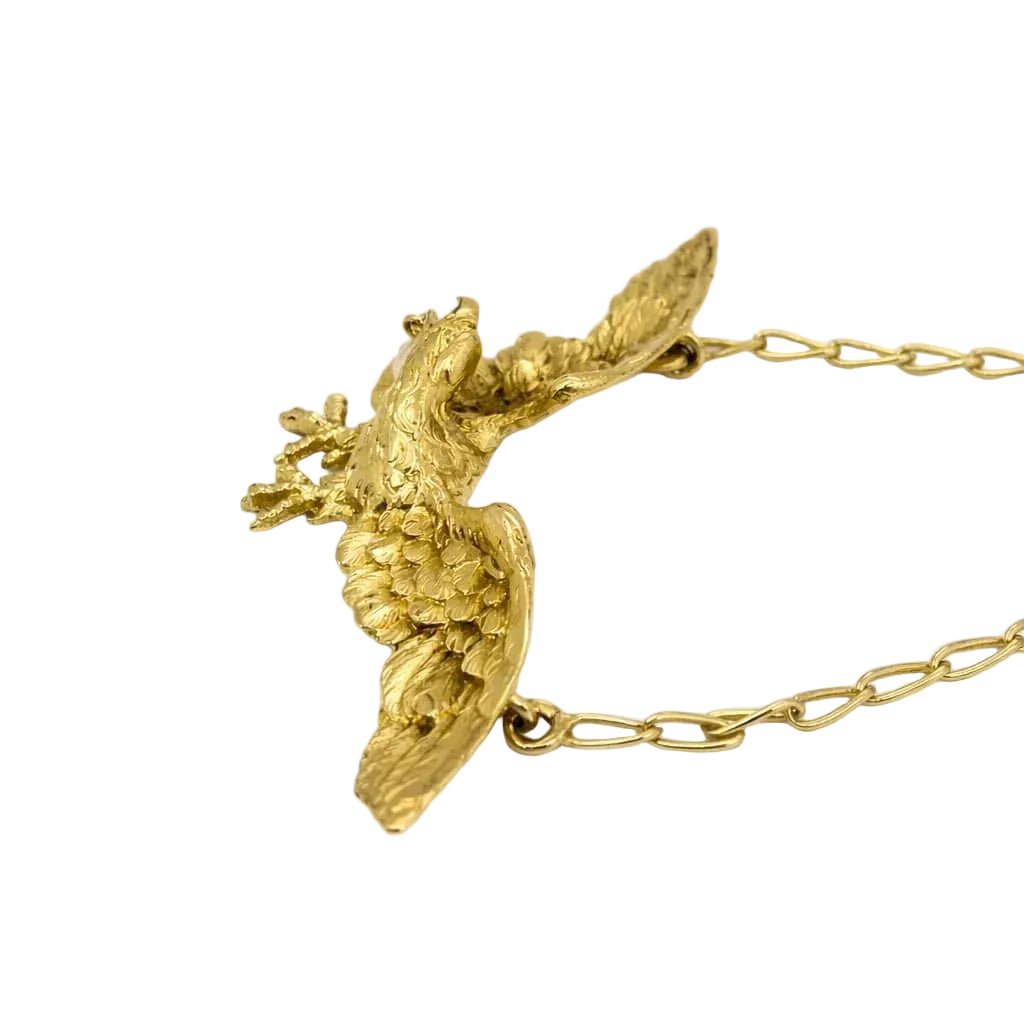 Collier Pendentif en or jaune et perle - Castafiore