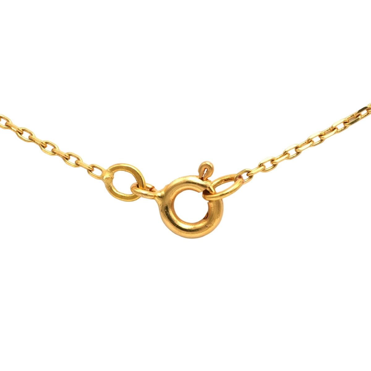 Collier Pendentif en or jaune et perles - Castafiore