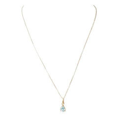 Collier Pendentif en or jaune et topaze - Castafiore