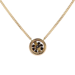 Gourmet link chain with antique pearl motif and diamonds