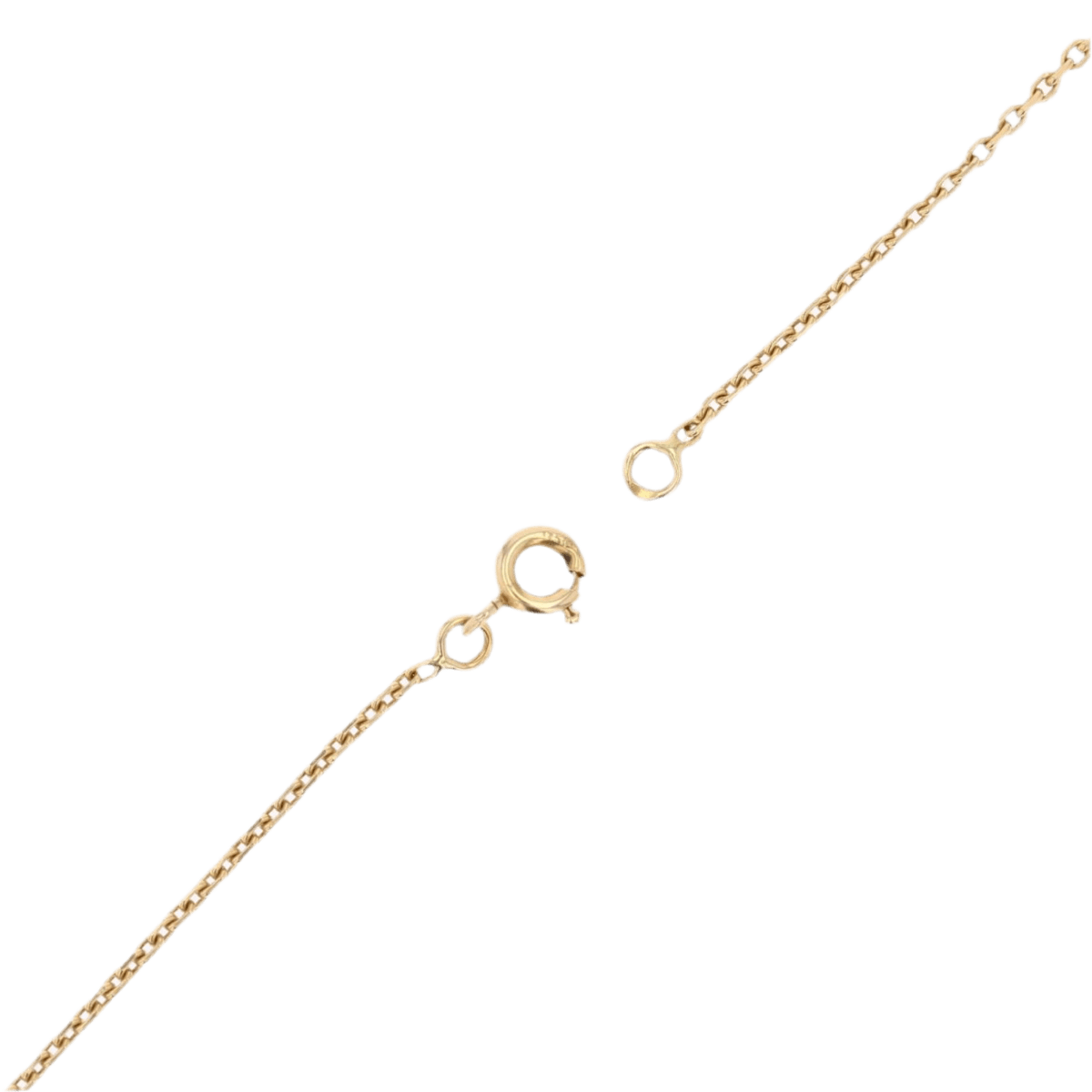 Collier Pendentif en or jaune, platine et diamants - Castafiore