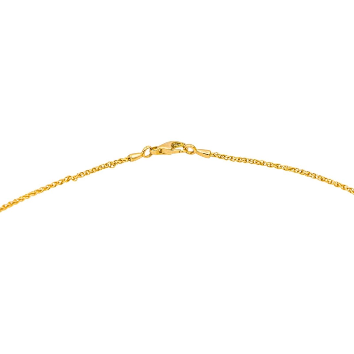 Collier Pendentif en or jaune, saphir et diamants - Castafiore