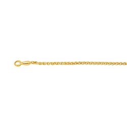 Collier Pendentif en or jaune, saphir et diamants - Castafiore