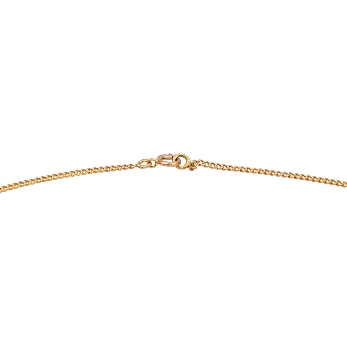 Collier Pendentif en or rose et diamant - Castafiore