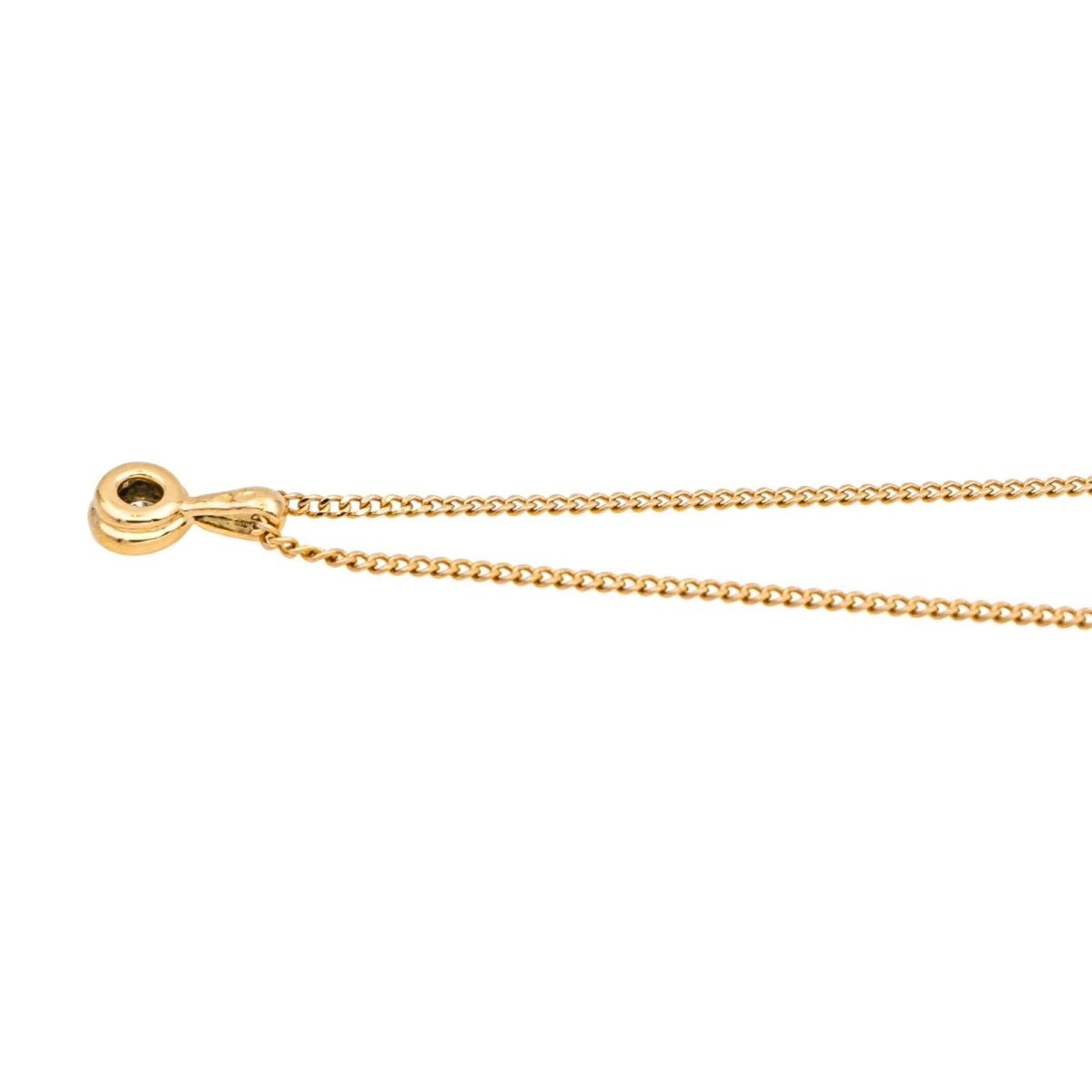 Collier Pendentif en or rose et diamant - Castafiore