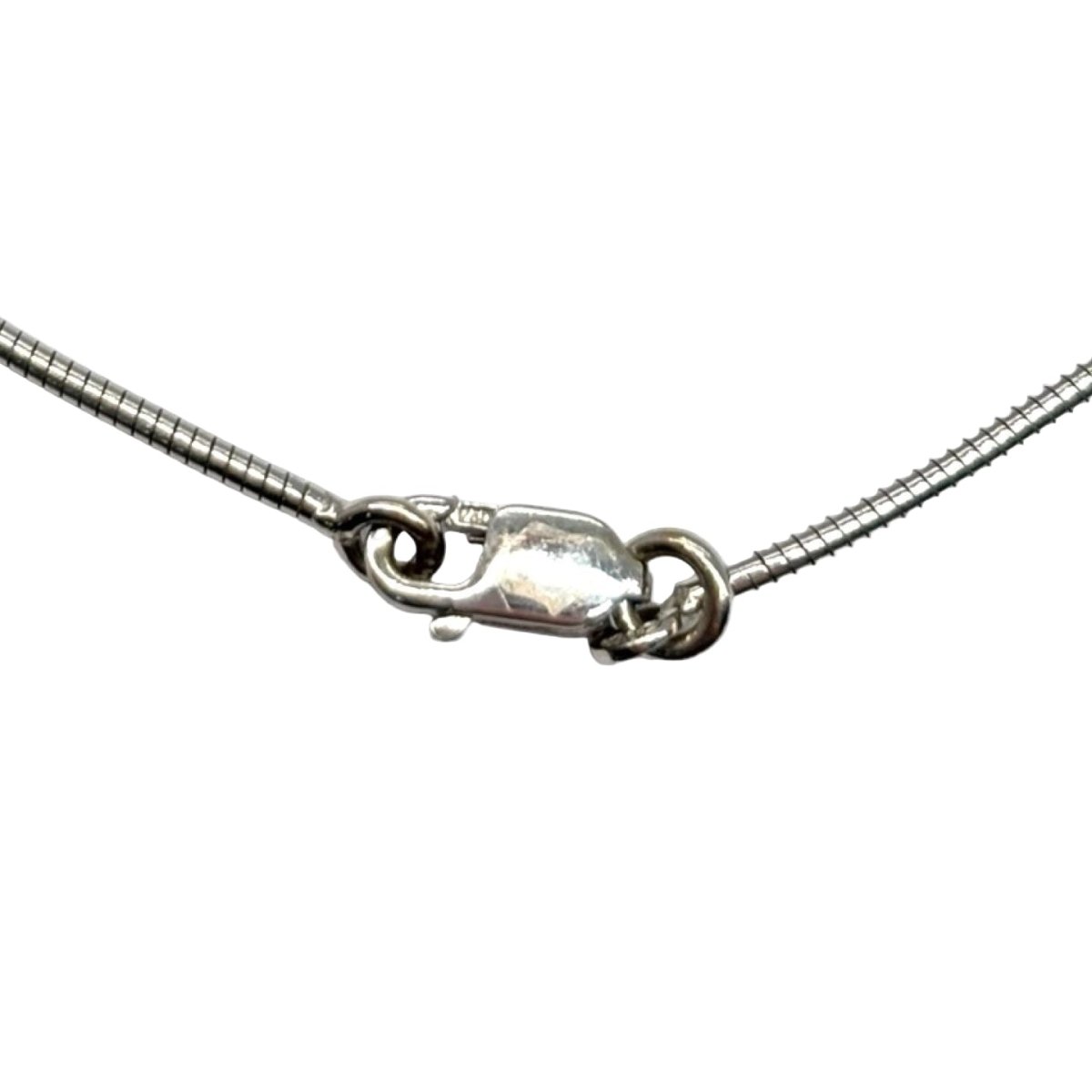 Collier Pendentif en platine et topaze - Castafiore