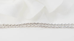 Collier pendentif étoile de David en or blanc et diamants - Castafiore