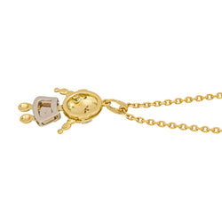 Collier Pendentif FRED en or jaune et diamants - Castafiore