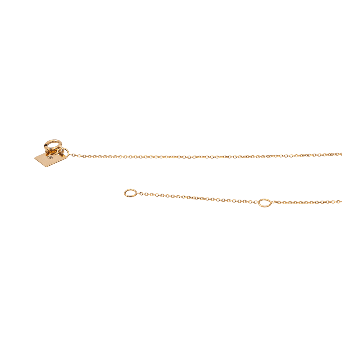 Collier Pendentif GINETTE NY "Bliss on chain" en or rose - Castafiore