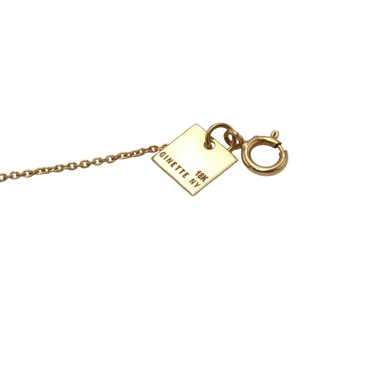 Collier Pendentif GINETTE NY "Circles" en or jaune - Castafiore