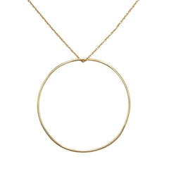 Collier Pendentif GINETTE NY "Circles" en or jaune - Castafiore