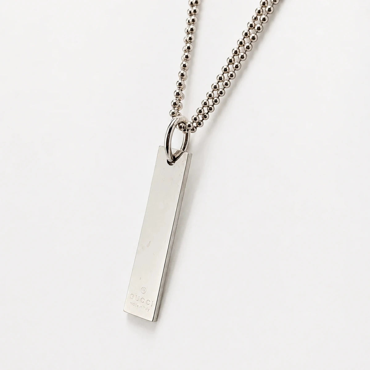 Collier Pendentif GUCCI en argent - Castafiore