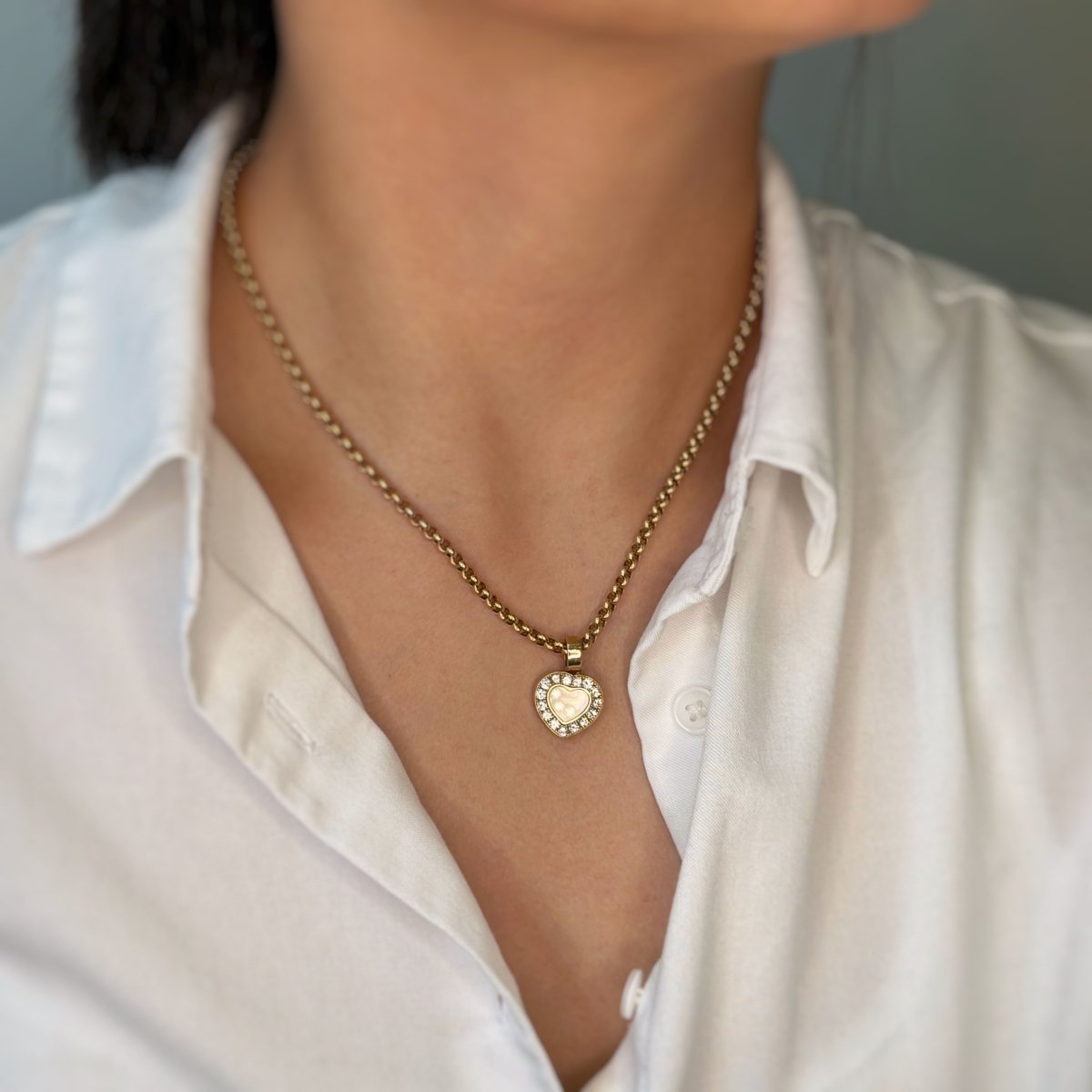 Collier pendentif Happy Diamonds - CHOPARD - Castafiore