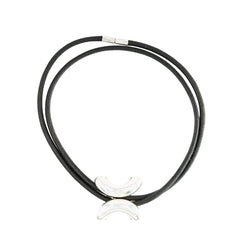 Collier Pendentif HERMÈS "Lima" en argent - Castafiore