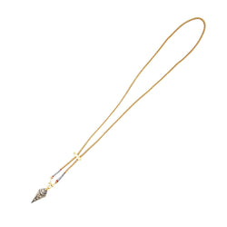 Collier Pendentif MARIE LICHTENBERG "In Stars We Trust" en or jaune et diamants - Castafiore