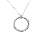 Collier Pendentif MAUBOUSSIN "Le premier jour" en or blanc - Castafiore