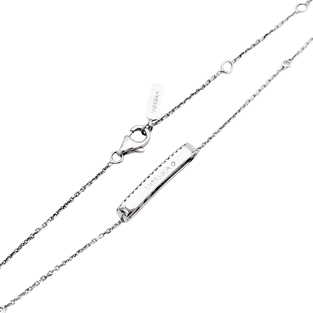 Collier Pendentif MESSIKA "Baby Move " en or blanc et diamants - Castafiore